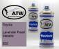 Preview: Toyota, Lavender Pearl Metallic, 925: 400ml Sprühdose + 400ml Klarlack - Set, von ATW Autoteile West.